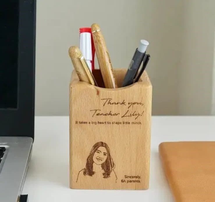 Handcrafted Personalized Wooden Pen Gift Case