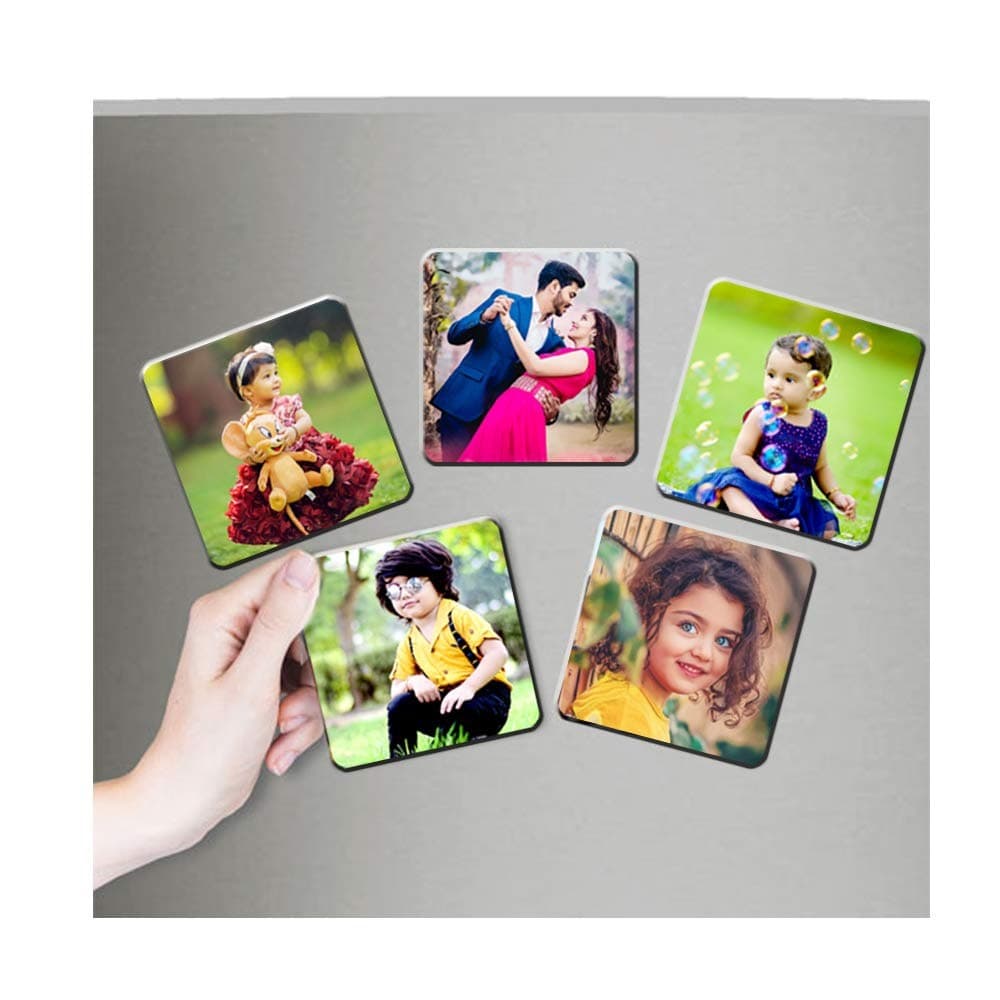 Personalized Couple Photo Acrylic Fridge Magnet