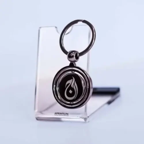Personalized Premium Spinning Keychain