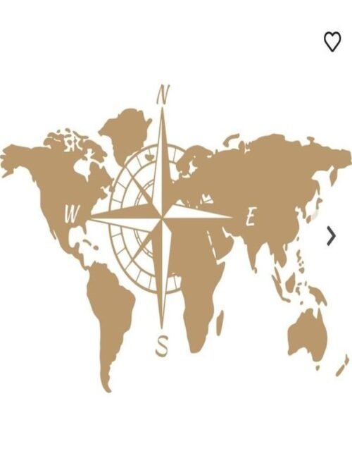 Country Map Wall Art