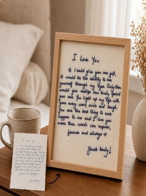Handwriting Keepsake