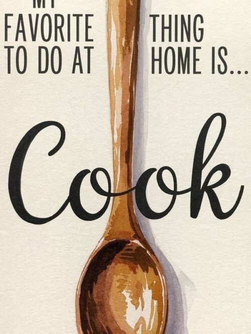 Recipe Wall Art