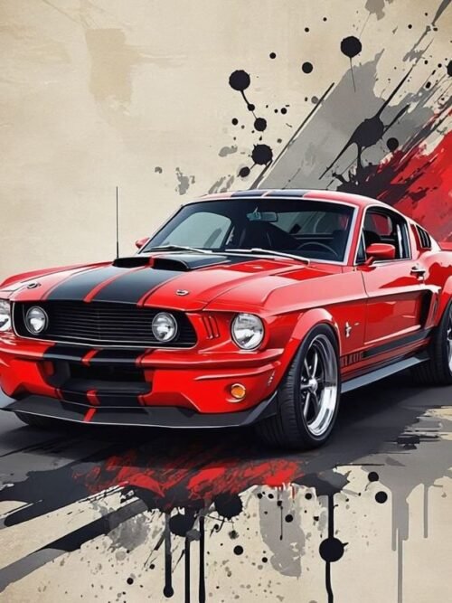 Sports Car Wall Art