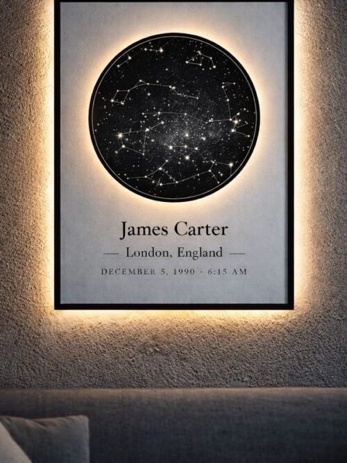 Star Map Wall Art