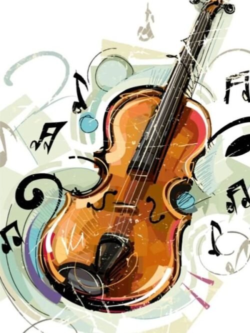 Violin Wall Art